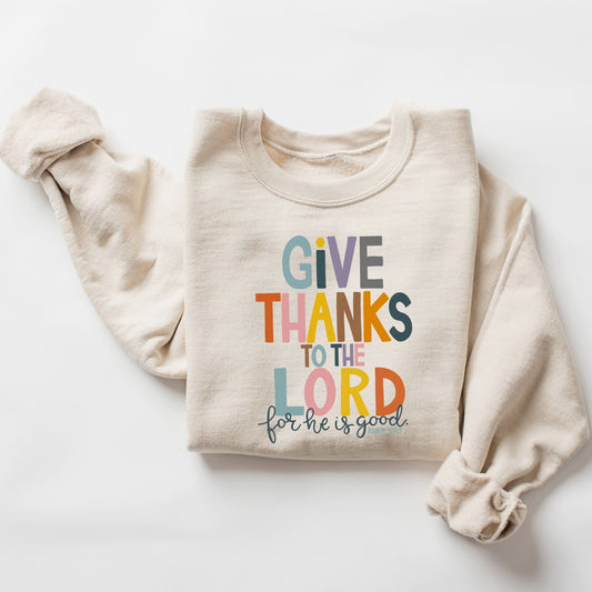 Give Thanks Sweater