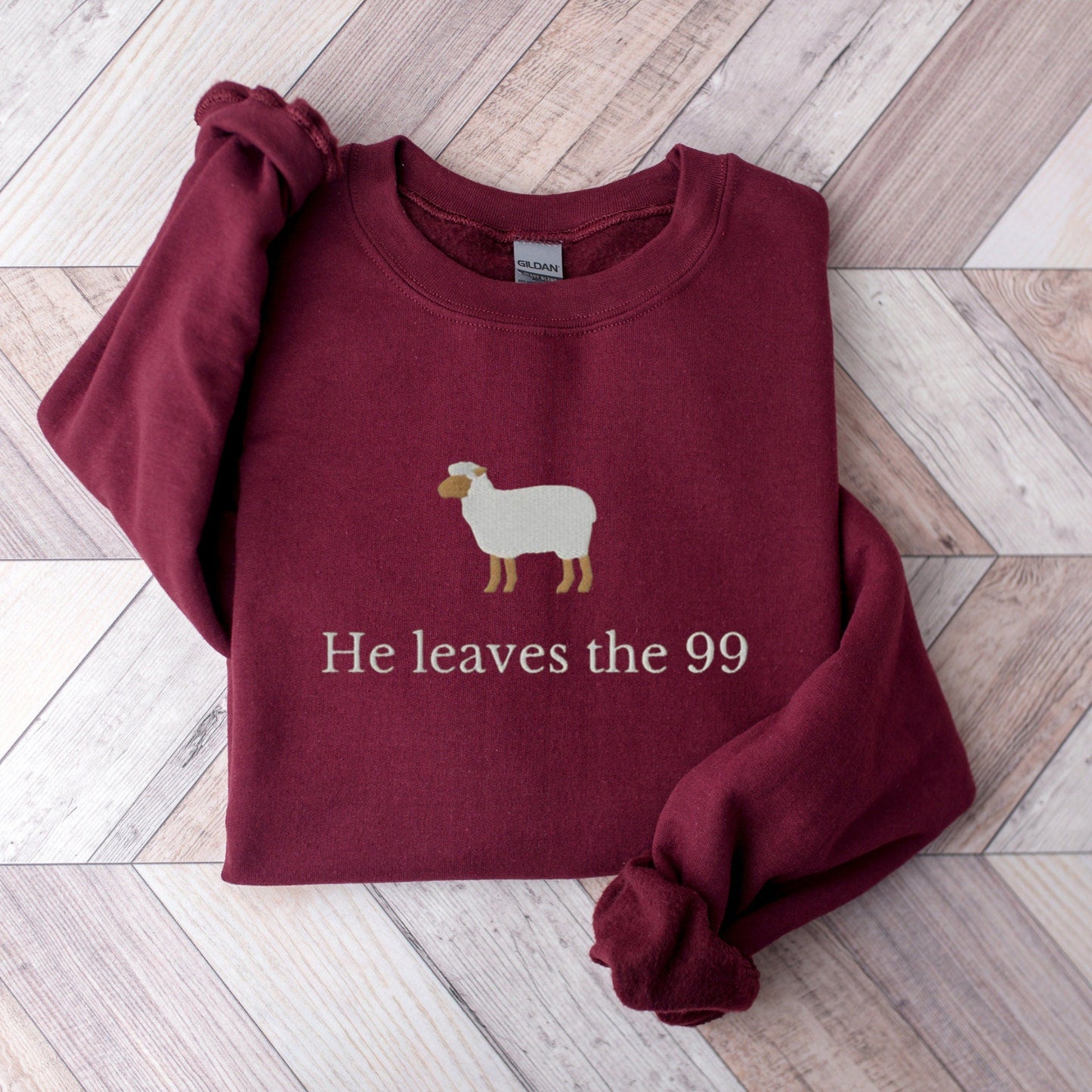 He Leaves The 99 Sweater