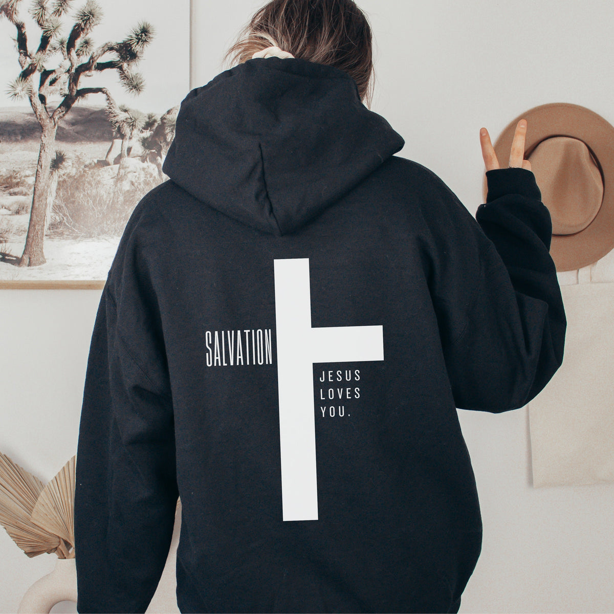 Salvation Cross Hoodie