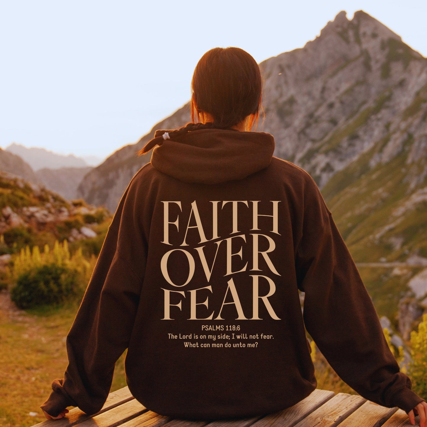 Faith Over Fear Hoodie V5