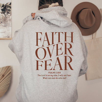 The Faith Over Fear Hoodie V16