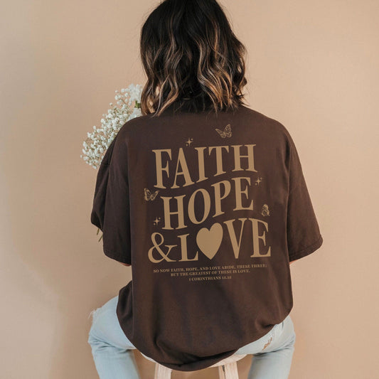 Faith Hope Love Tee V4