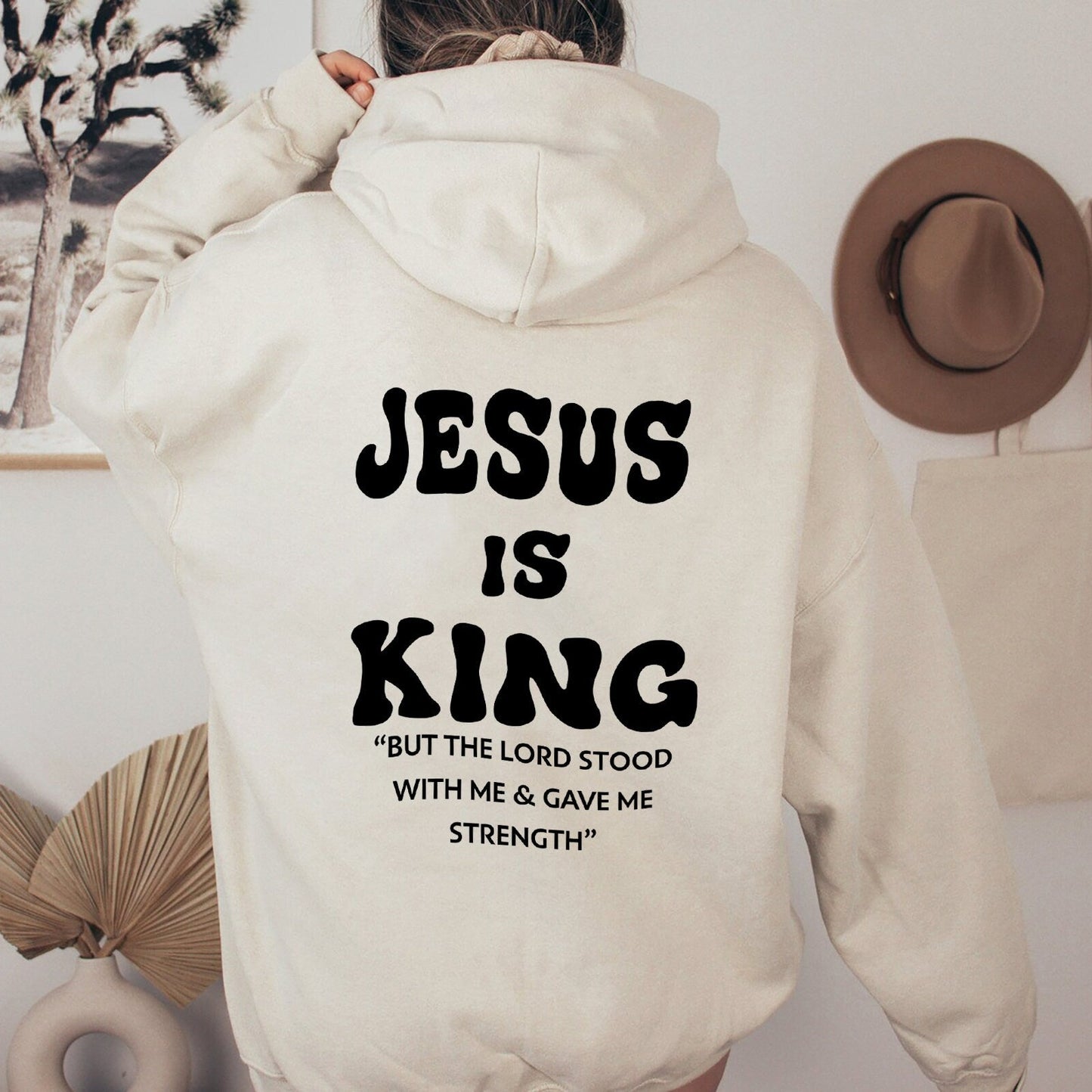 Jesus Is King Hoodie V5