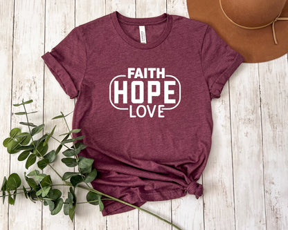 Faith Hope Love Tee V1
