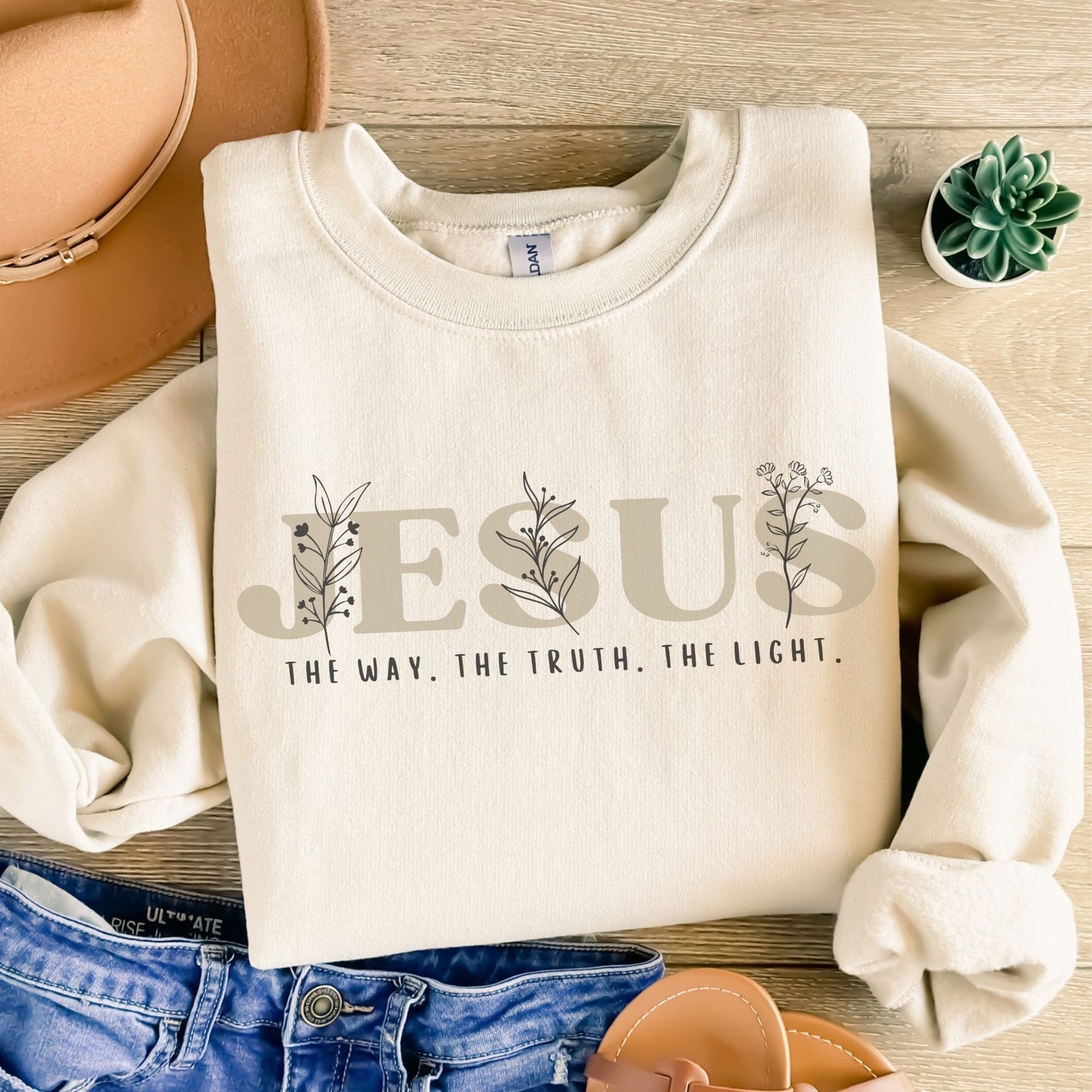 Jesus The Way Sweater New V2