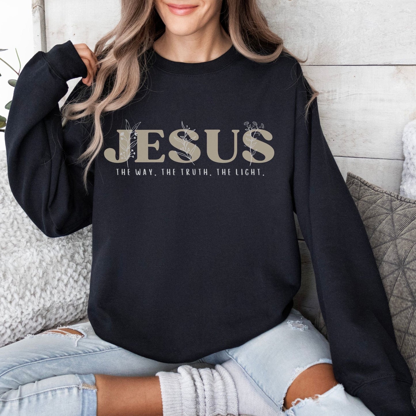 Jesus The Way Sweater New V2