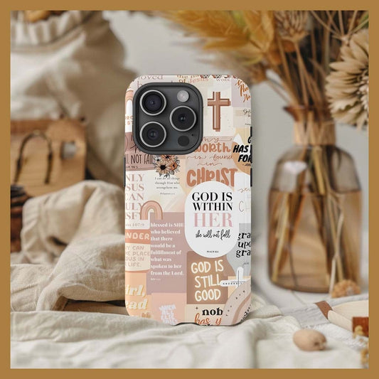 God Is Within Her Phone Case V7