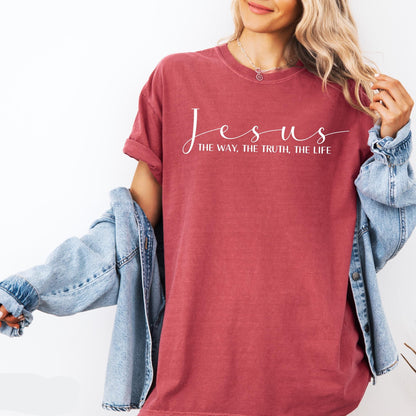 Jesus The Way Truth Life Shirt
