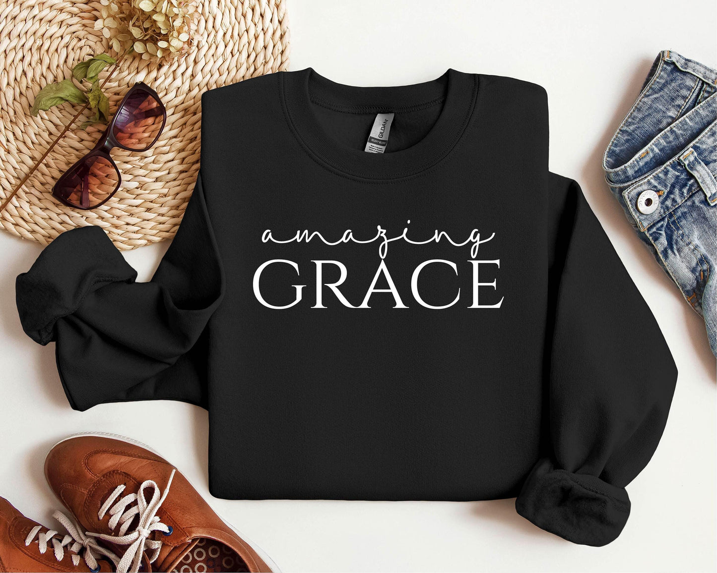 Amazing Grace Christian Sweatshirt