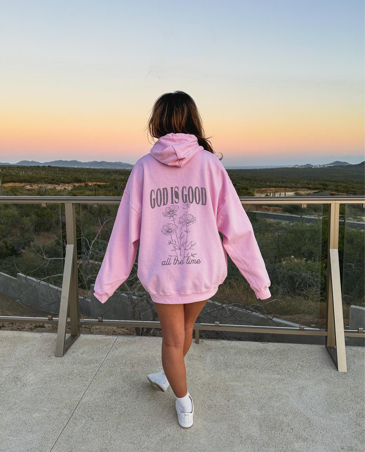 God Is Good All The Time Christian Hoodie