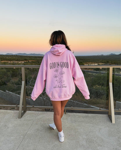 God Is Good All The Time Christian Hoodie
