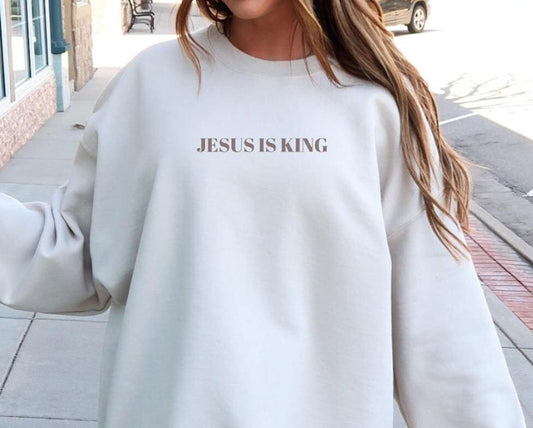 Jesus Is King Sweater V12