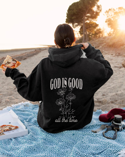 God Is Good All The Time Christian Hoodie