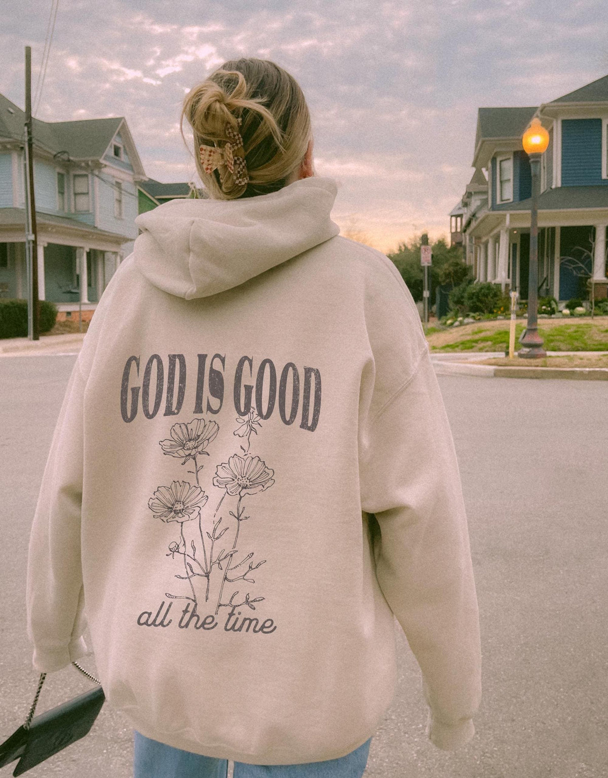 God Is Good All The Time Christian Hoodie