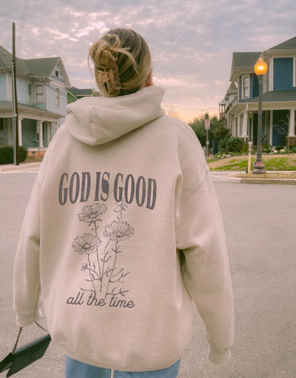 God Is Good All The Time Christian Hoodie