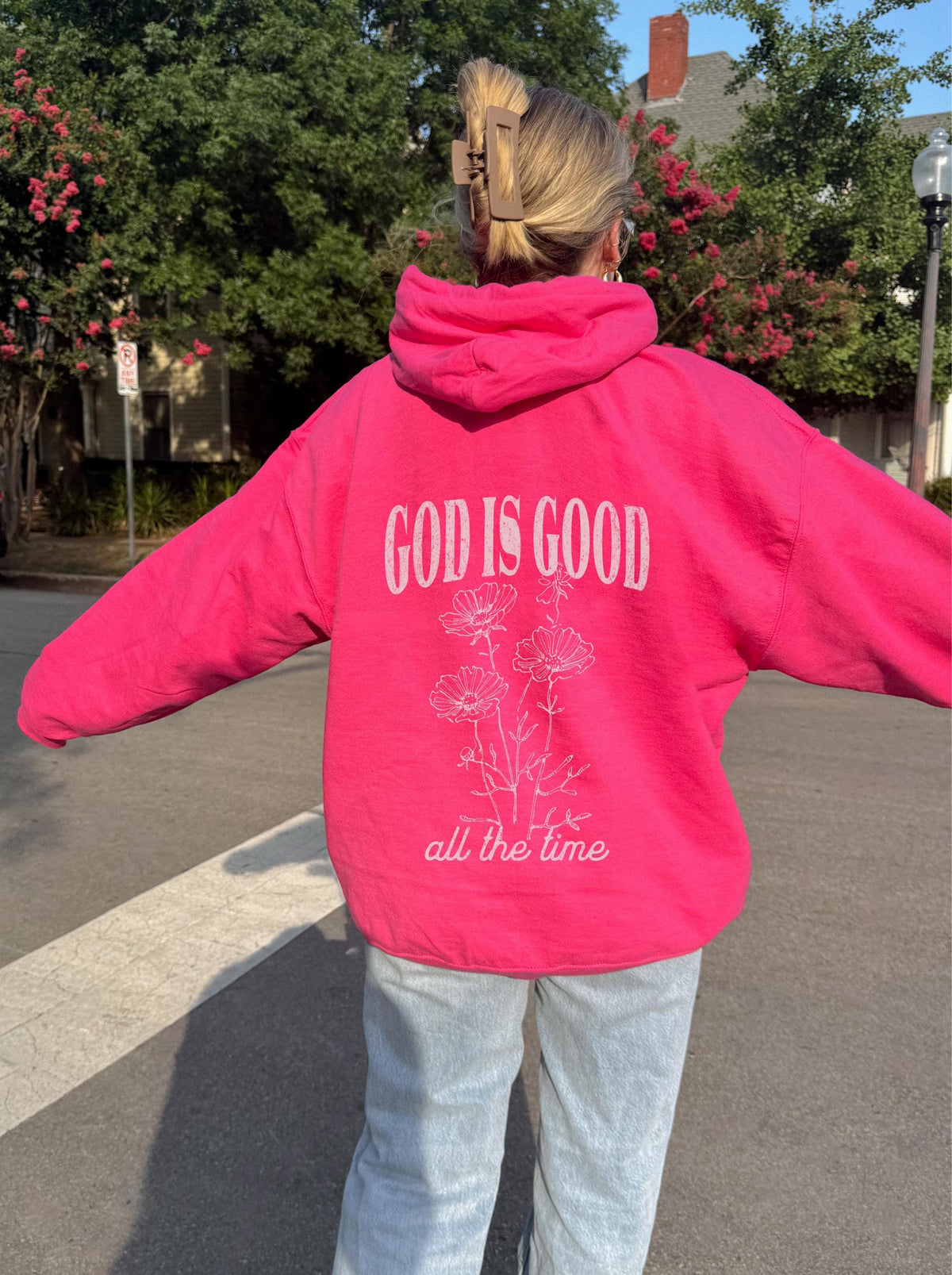 God Is Good All The Time Christian Hoodie