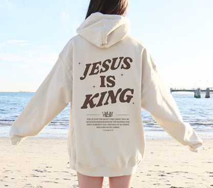 Jesus Is King Hoodie V2