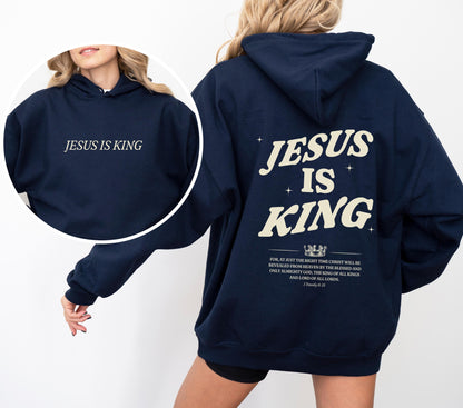 Jesus Is King Hoodie V2