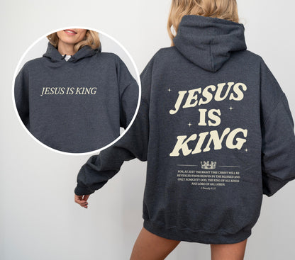 Jesus Is King Hoodie V2