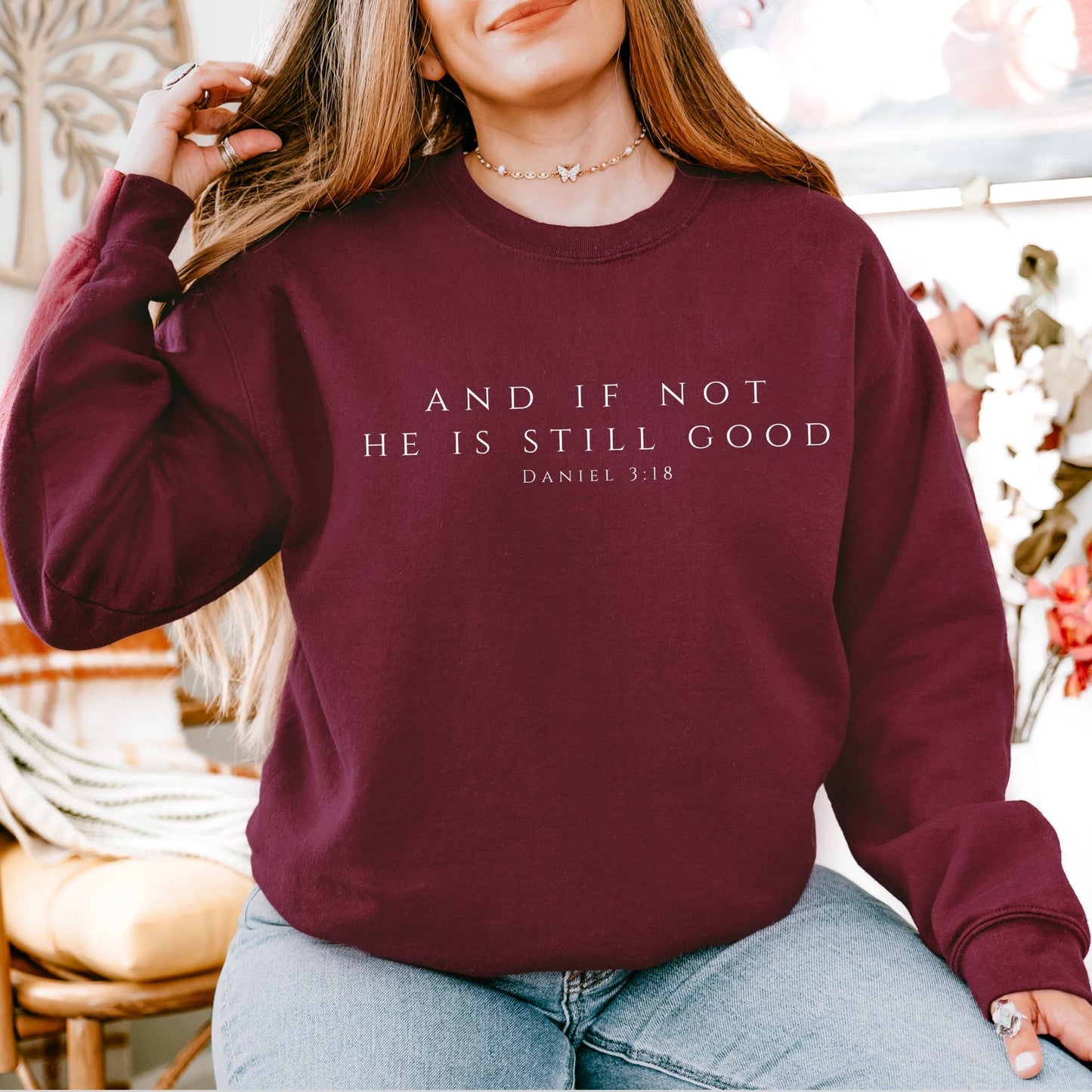 Daniel 3:18 Sweater