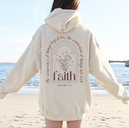 Faith Bible Verse Hoodie