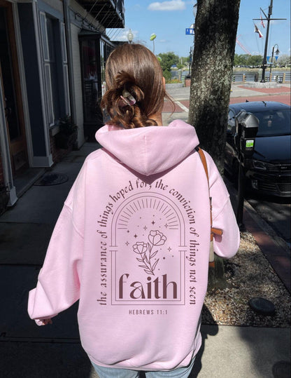 Faith Bible Verse Hoodie