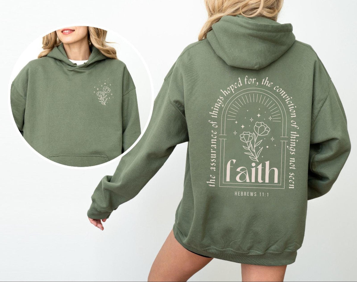 Faith Bible Verse Hoodie