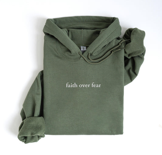 Faith Over Fear Hoodie V19