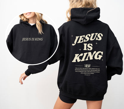 Jesus Is King Hoodie V2