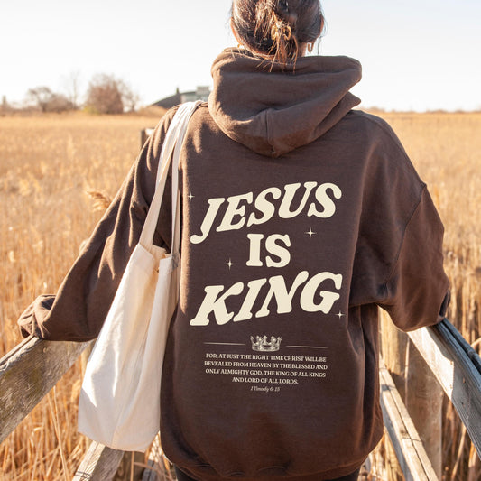 Jesus Is King Hoodie V2