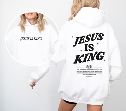 Jesus Is King Hoodie V2