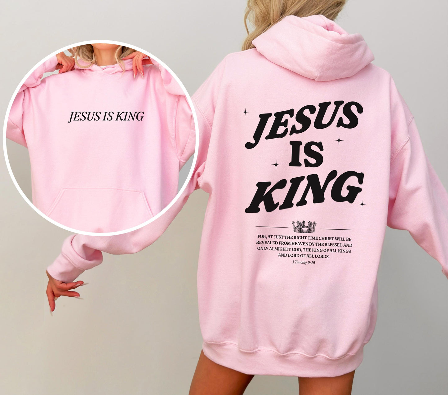 Jesus Is King Hoodie V2