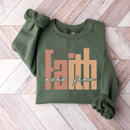 My Faith Over Fear Sweater