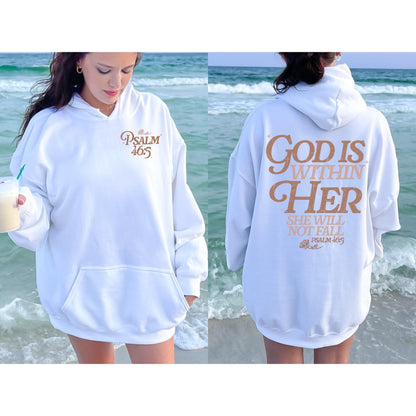 God Is Within Her Hoodie V7