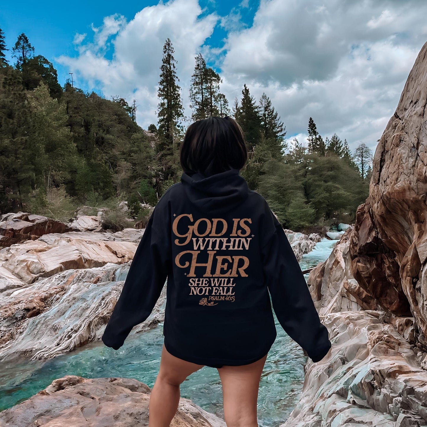 God Is Within Her Hoodie V7