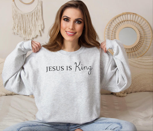 Jesus Is King Sweater V4