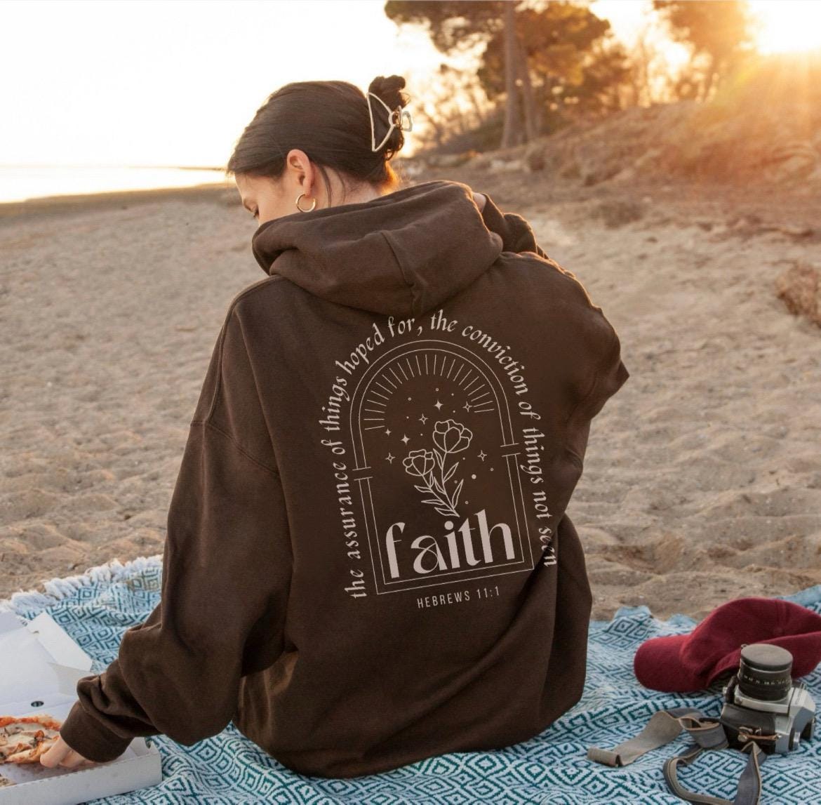 Faith Bible Verse Hoodie