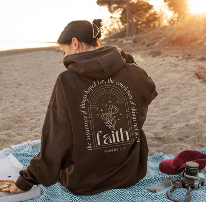 Faith Bible Verse Hoodie