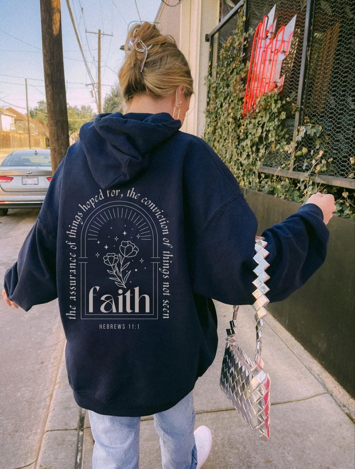 Faith Bible Verse Hoodie