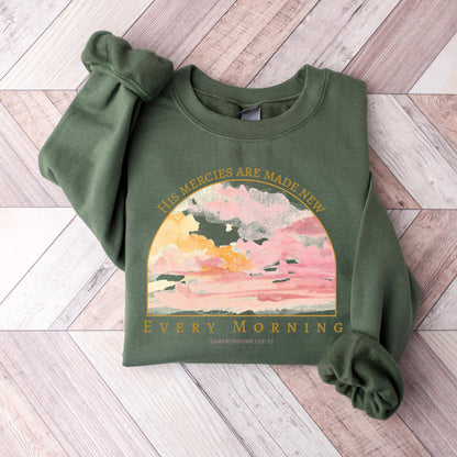 His Mercies are New Every Morning Sweater