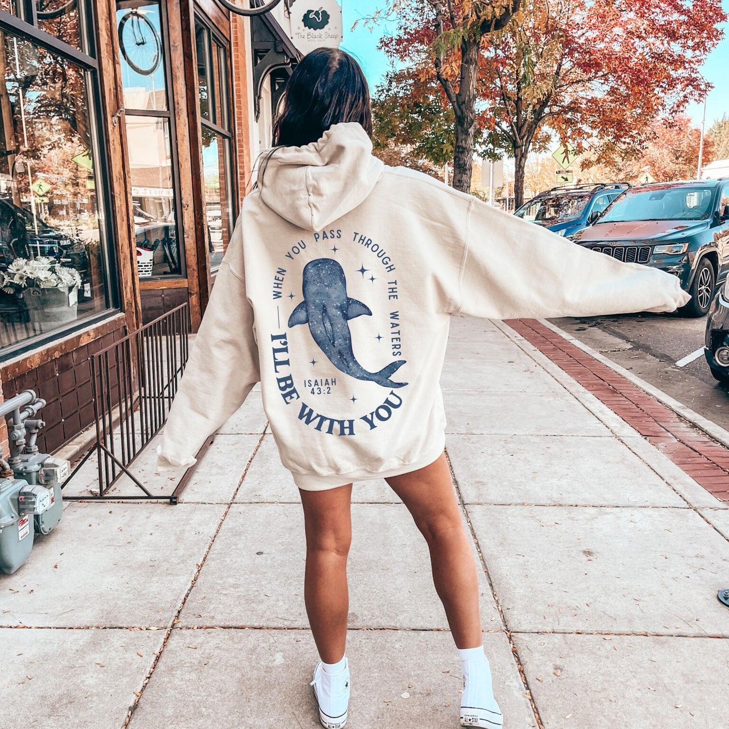 Christian Whale Hoodie