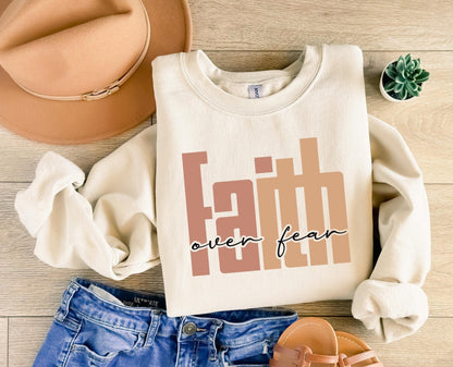 My Faith Over Fear Sweater