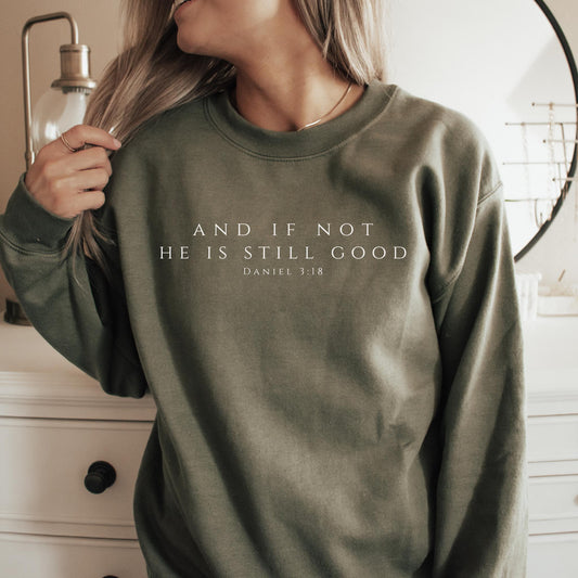 Daniel 3:18 Sweater