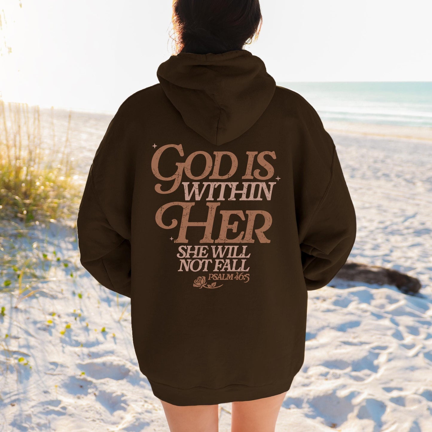 God Is Within Her Hoodie V7