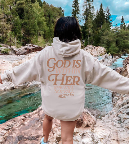 God Is Within Her Hoodie V7