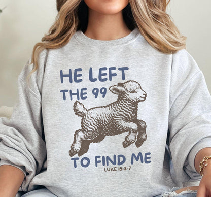 He Left The 99 Sweater V2