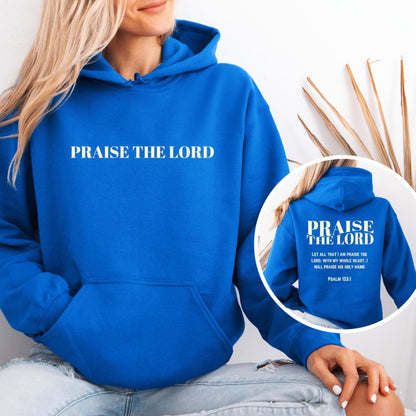 Praise The Lord Christian Hoodie