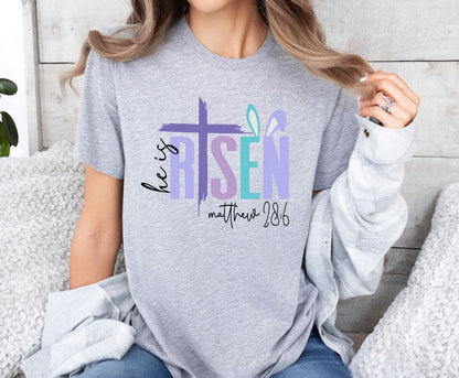 He Is Risen Tee V2