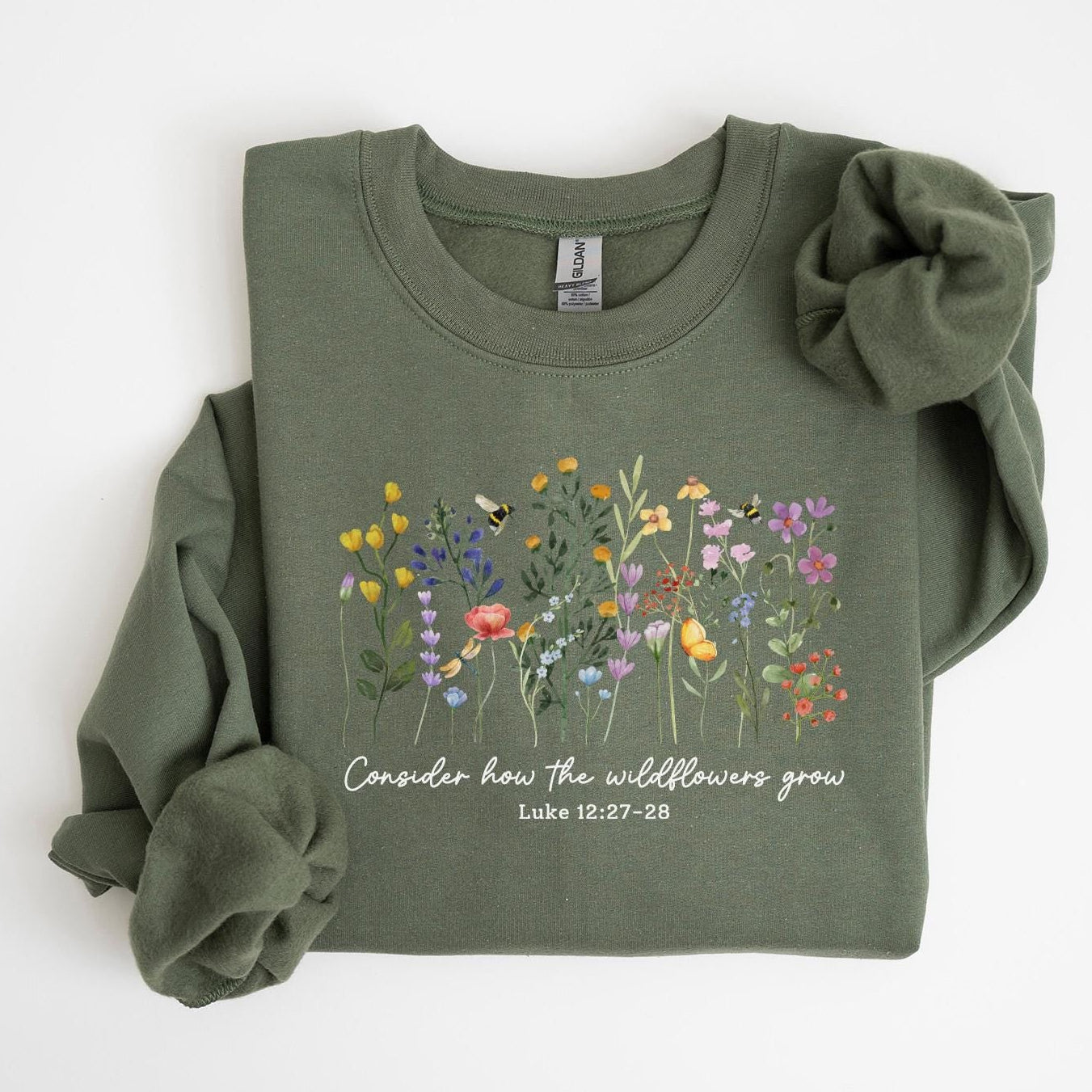 Consider How the Wildflowers Grow Sweatshirt