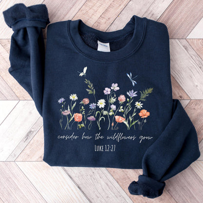 Consider The Wildflowers Sweater